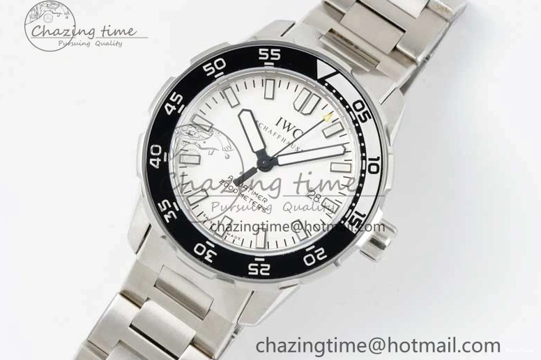 MIROTIME 0204 Youthful Aquatimer Automatic SS RSF 1:1 Best Edition White Black Dial on SS Bracelet A 7070